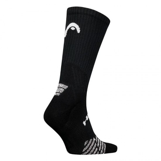 Calcetines Head Performance Padel Crew Negro 1 Par