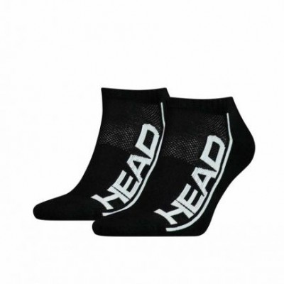 Head Performance Sneaker Socks Black 2 Pairs