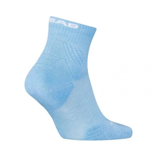 Calcetines Head Performance Tennis Quarter Azul Claro 1 Par