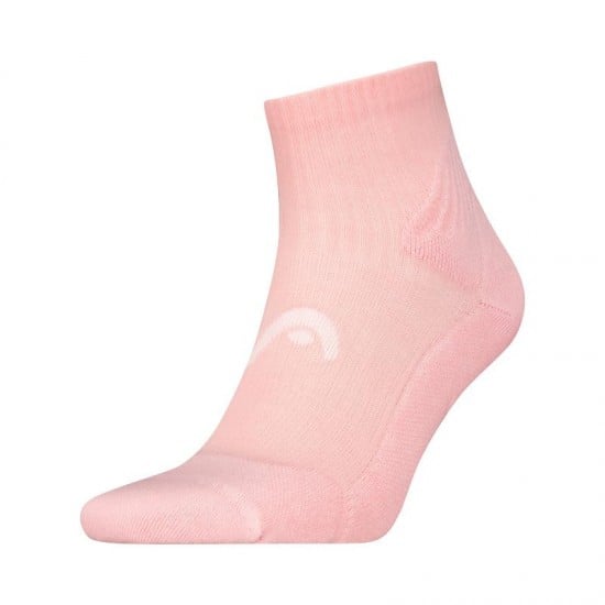 Calcetines Head Performance Tenis Quarto Rosa 1 Par