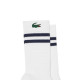 Lacoste Sport High Cut Socks Navy White 1 Pair