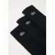 Chaussettes Lacoste Sport High Cut Noir 3 Paires