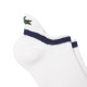 Meias Lacoste Sport Low Cut Marinho Branco 1 Par