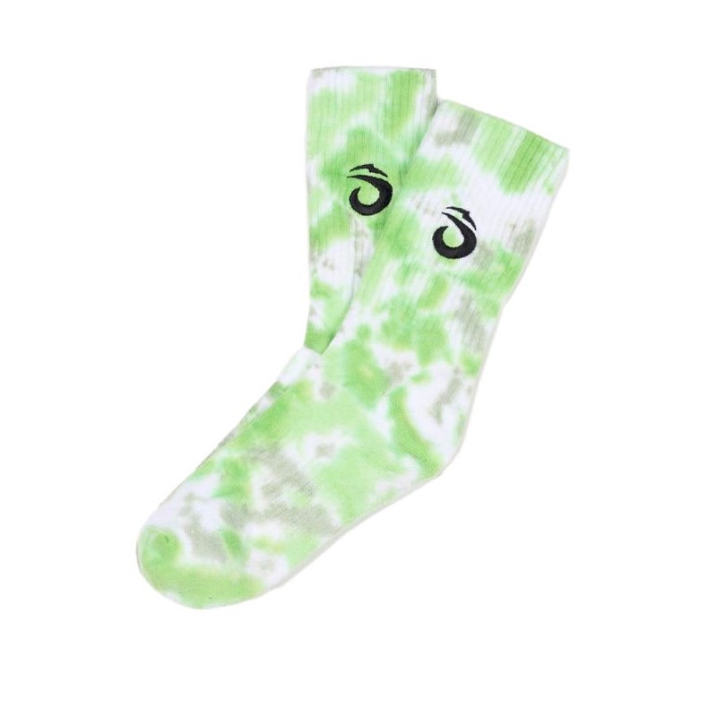 Calcetines Loc Tyedye Verde 1 Par