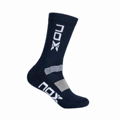 Nox Pro Chaussettes Bleu Blanc 1 Paire