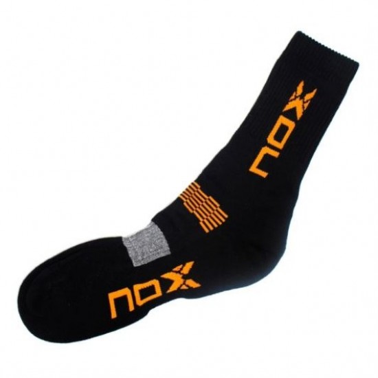 Nox Pro Calze Arancioni Nere 1 Paio