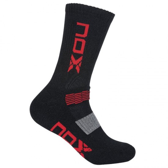 Nox Pro Black Red Socks 1 Pair