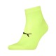 Calcetina Puma Quarter Amarillo 2 pares