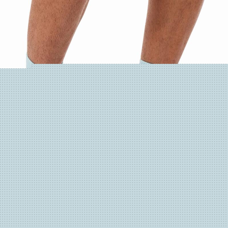 Siux Reveal Mid-Calf Socks White Turquoise 2 Pairs