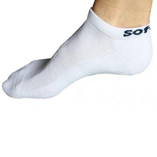 Softee Ankle Socks White 1 Pair