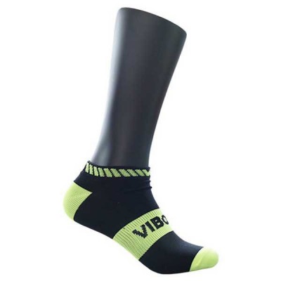 Invisible Viper Chaussettes Noir Jaune 1 Paire