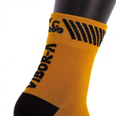 Vibora Kait Mid-Calf Socks Gold Black 1 Pair