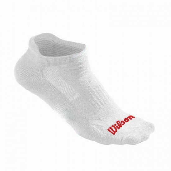 Wilson No Show Chaussettes Blanches 3 Paires Femmes