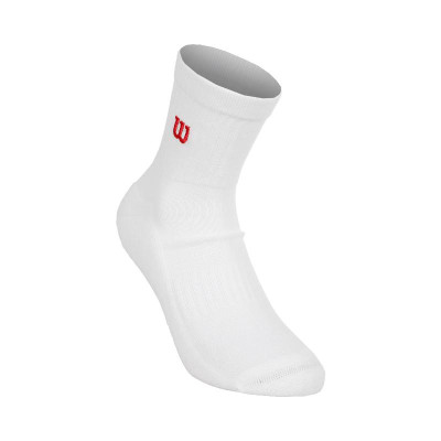 Calcetines Wilson Quarter Top Blanco 3 Pares