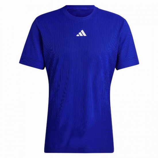 T-shirt adidas Airchill Pro Bleu Noir