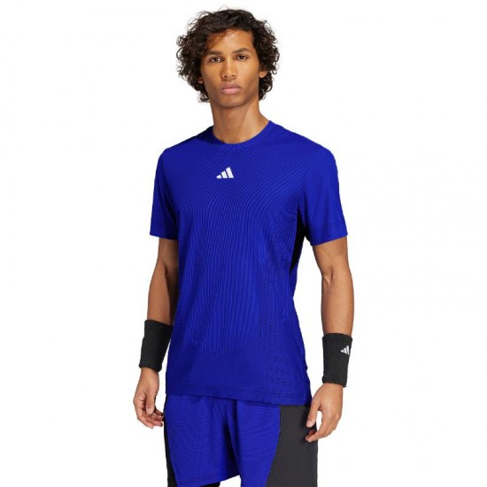 T-shirt adidas Airchill Pro Bleu Noir