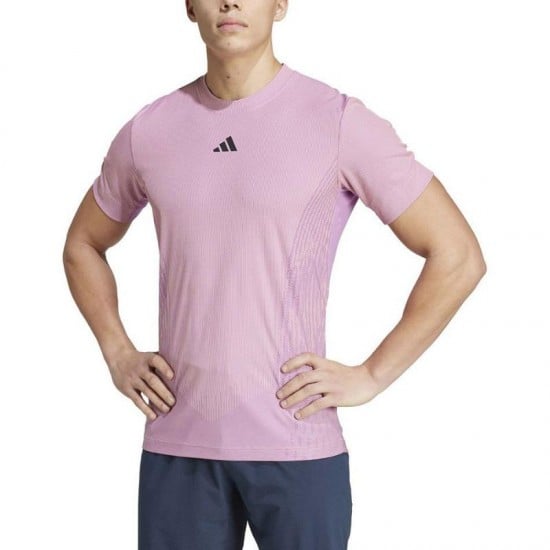 Camiseta Adidas Airchill Pro Rosa Roxa