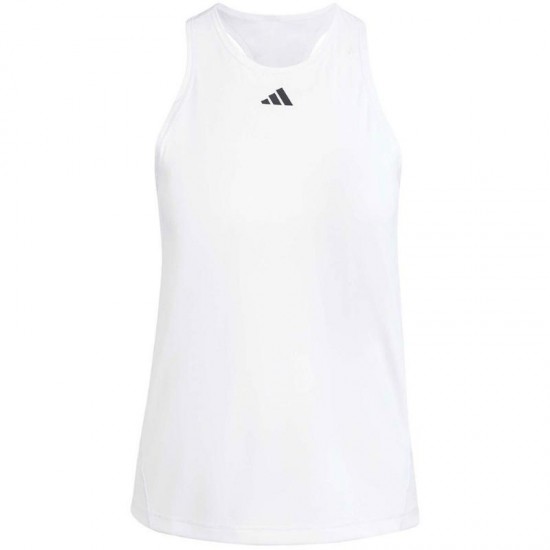 T-shirt Femme Adidas Club Blanc