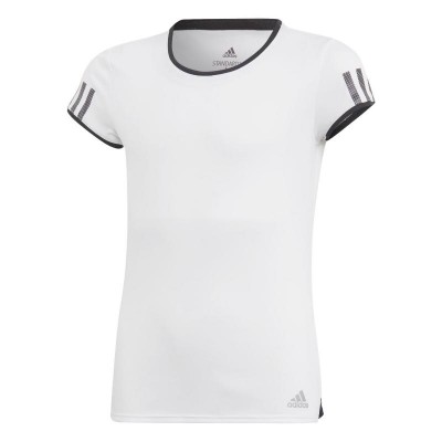 Camiseta Adidas Club Blanco Negro Junior