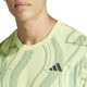 T-shirt Adidas Club Graphic Vert Citron