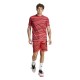 T-shirt adidas Club Graphic Rouge