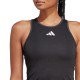 Camiseta Adidas Club Negro Gris Mujer