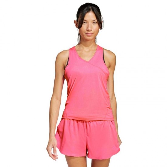 Camiseta Adidas Club V Rosa Mujer