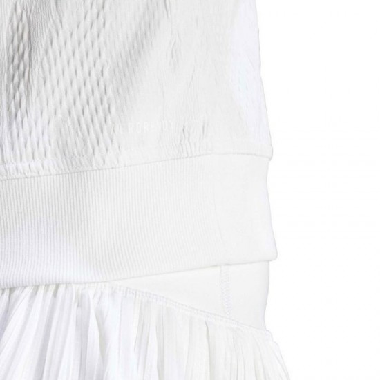 T-shirt Femme Adidas Crop Top Pro Blanc