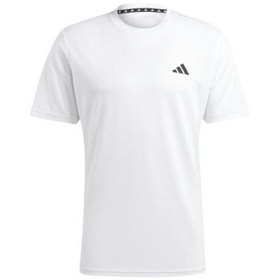 Adidas Essentials Base White Black T-Shirt