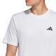 Adidas Essentials Base White Black T-Shirt