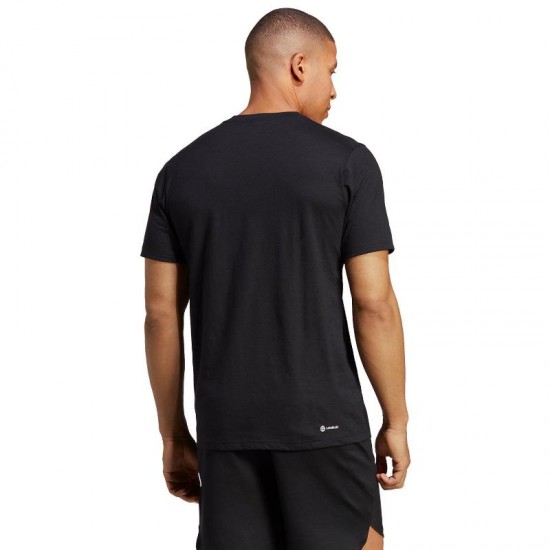 T-shirt Adidas Essentials Noir