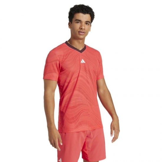 Adidas Freelift Mesh Pro Red T-Shirt