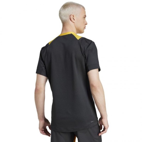Adidas Freelift Pro T-Shirt Yellow Black