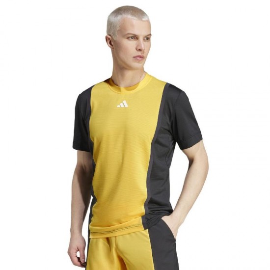 Camiseta Adidas Freelift Pro Amarelo Preto