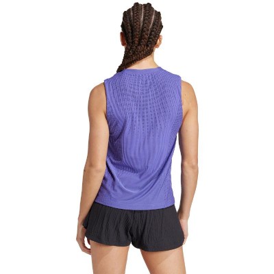 Camiseta Adidas Match Pro Azul Cobalto Negro Mujer