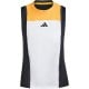 T-shirt Femme Adidas Match Pro Blanc Orange Noir