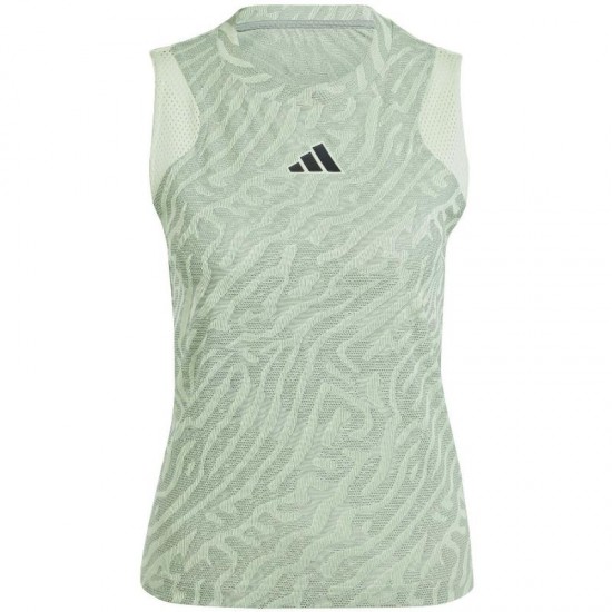 Adidas Match Pro Vert Gris T-shirt Femme
