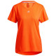 Camiseta Adidas Necessi Naranja Fluor Mujer
