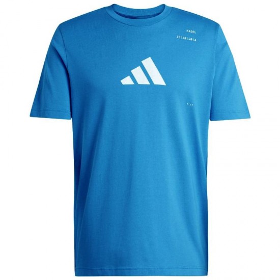 Adidas Padel Categorie Graphic Blue T-Shirt