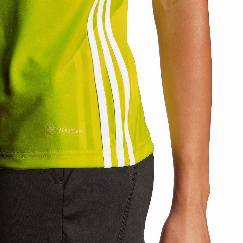 Adidas T-Shirt Tavolo 23 Amarillo Fluor Mujer