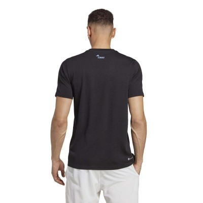 Adidas Tennis AO Graphic T-shirt Noir