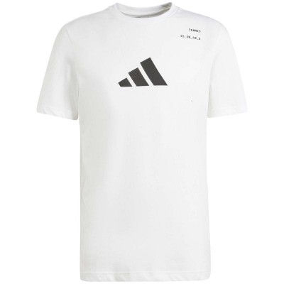 Camiseta Adidas Tennis Category Graphic Blanco