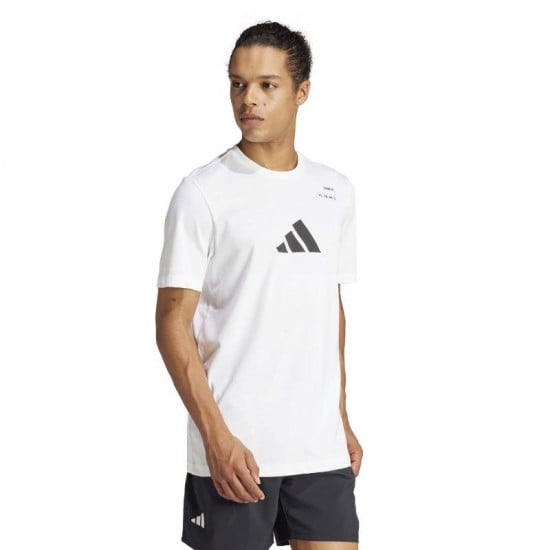 Camiseta Adidas Tennis Category Graphic Blanco