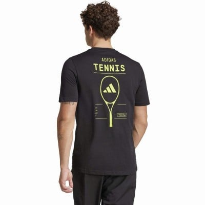 Adidas Tennis Category Graphic Maglietta Nero Limone