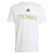 T-shirt adidas Tennis Graphic Blanc