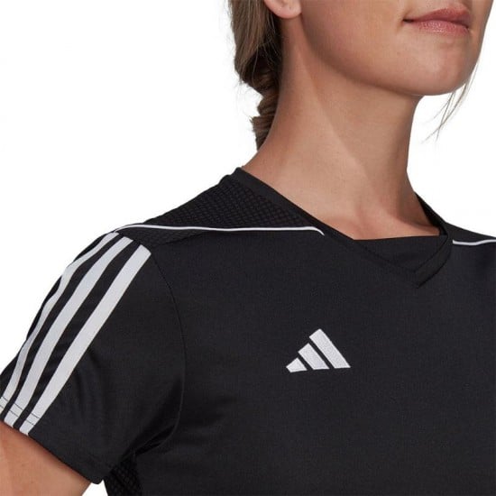 T-shirt femme adidas Tiro 23 Noir Blanc