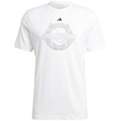 Camiseta Branca Adidas Wimblendon TNS