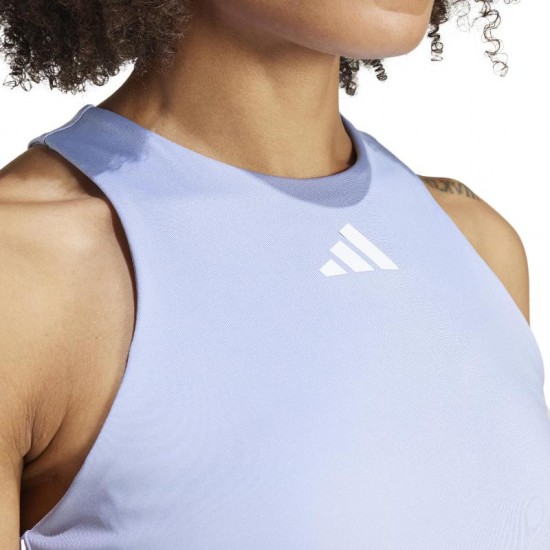 T-shirt femme adidas Y-Tank bleu