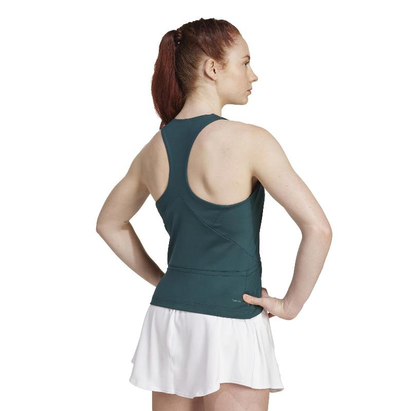 Adidas Y-Tank Midi Vert Aurora T-Shirt Femme