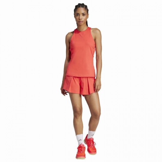 Adidas Y-Tank Red Women''s T-Shirt